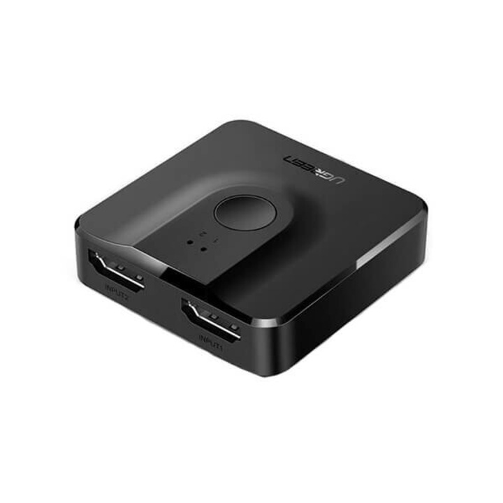Адаптер Ugreen, HDMI към 2 порта HDMI, 1.4V, Cec, 3D, HDCP1.4, 4K, 30Hz, 10.2Gbps, Edid, черен