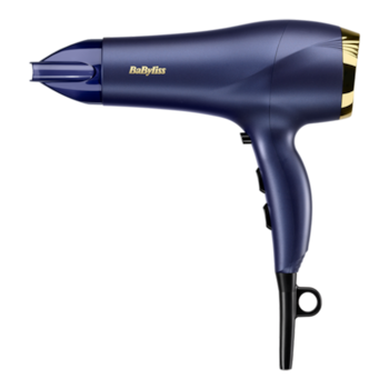 Uscator de par BaByliss 5781PE Midnight Luxe DC 2300W , 3 trepte de temperatura , 2 viteze, super ionic frizz- control, titanium- ceramic, Albastru Uscator de par BaByliss 5781PE Midnight Luxe DC 2300W , 3 trepte de temperatura , 2 viteze, super ionic frizz- control, titanium- ceramic, Albastru