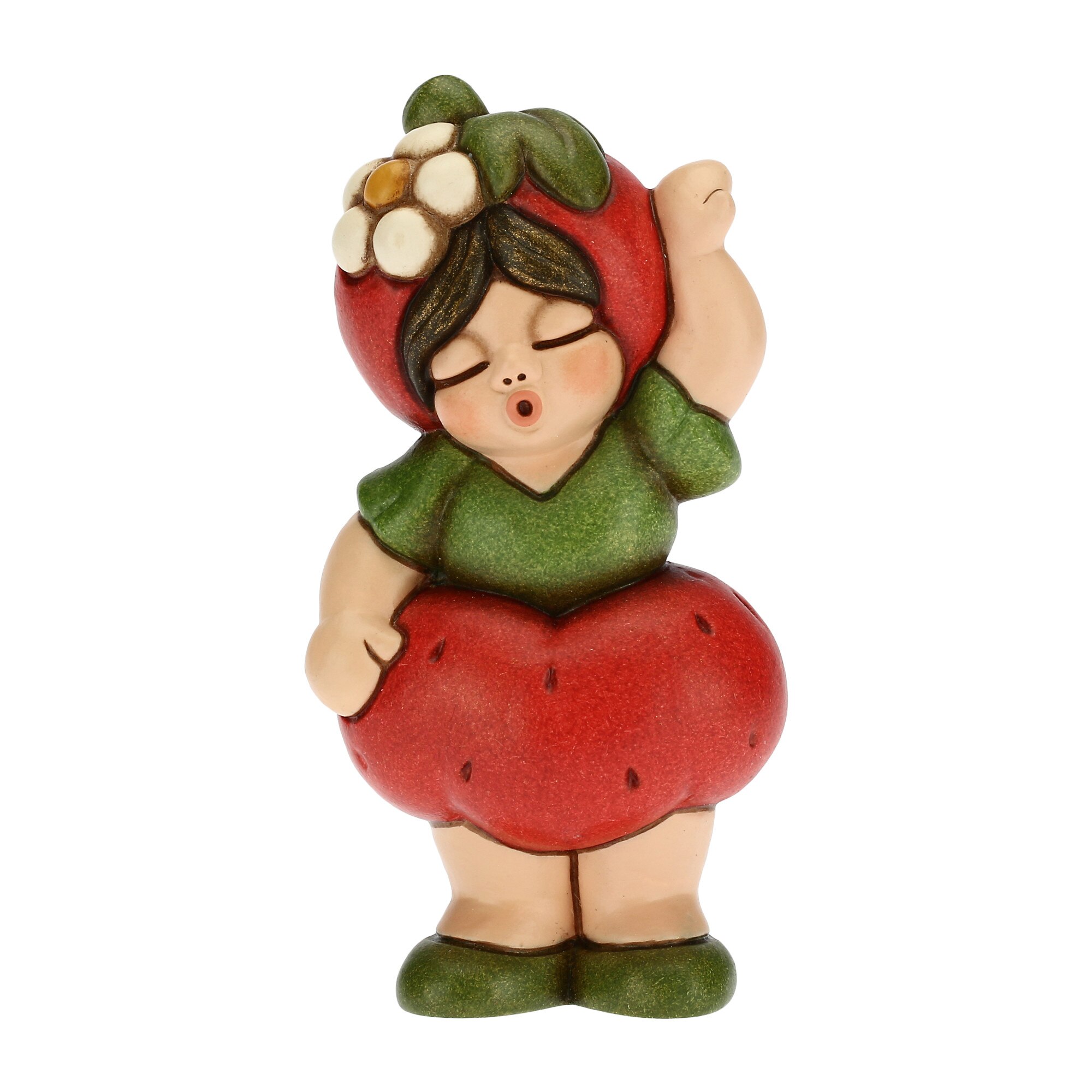 Decoratiune Fata Berry Belle Thunibelle, ceramica THUN, 8.2 cm h