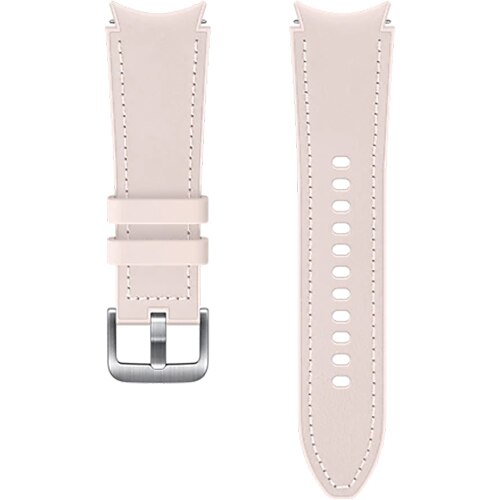 Curea smartwatch Samsung Hybrid Leather pentru Galaxy Watch4 20mm S/M, Pink