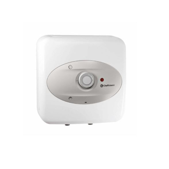Boiler electric Chaffoteaux, montare deasupra chiuvetei, 30 l, 1500 W, 8 bar, izolatie spuma poliuretanica, termostat reglabil, Alb