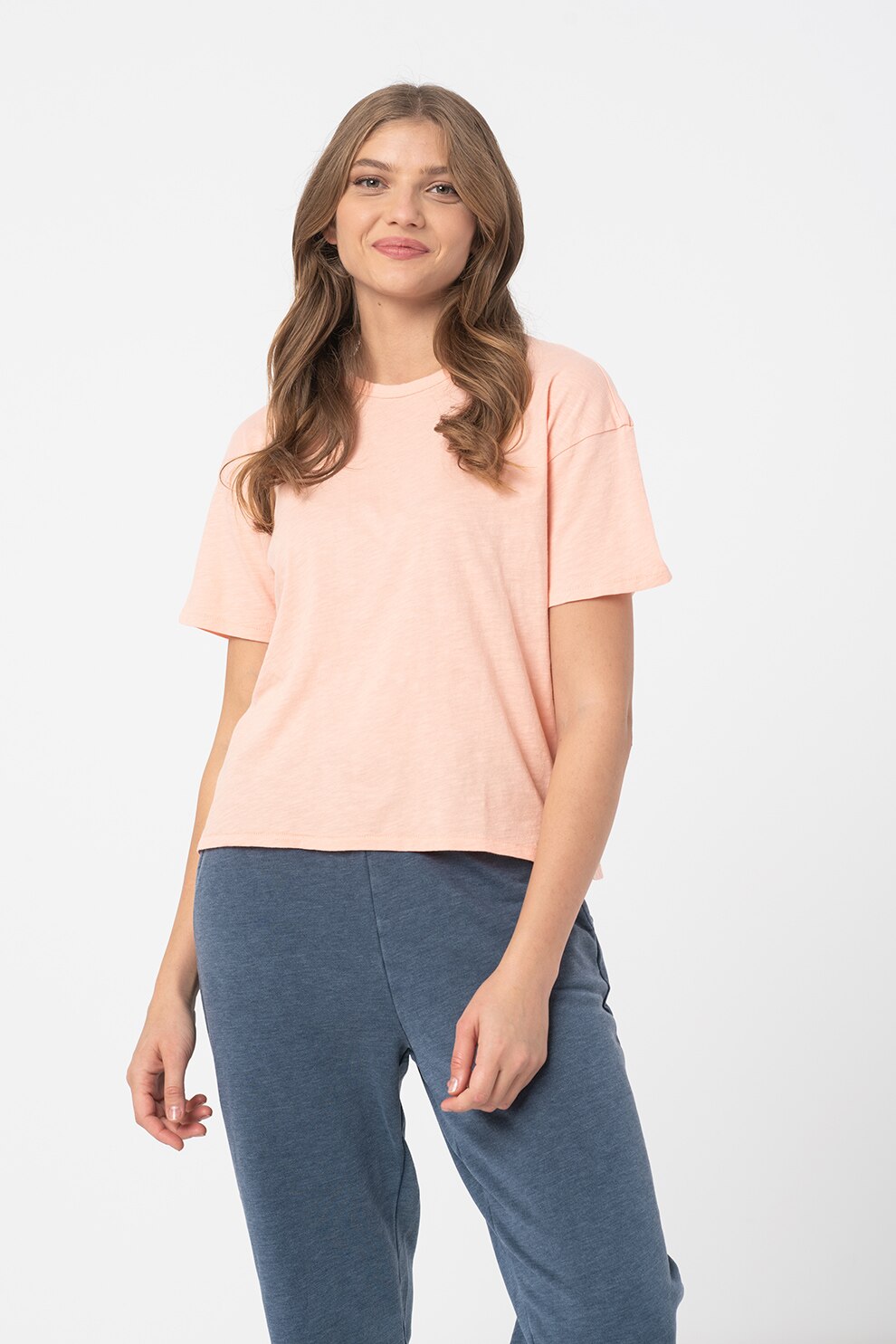 American Eagle, Tricou cu maneci cazute, Roz pal