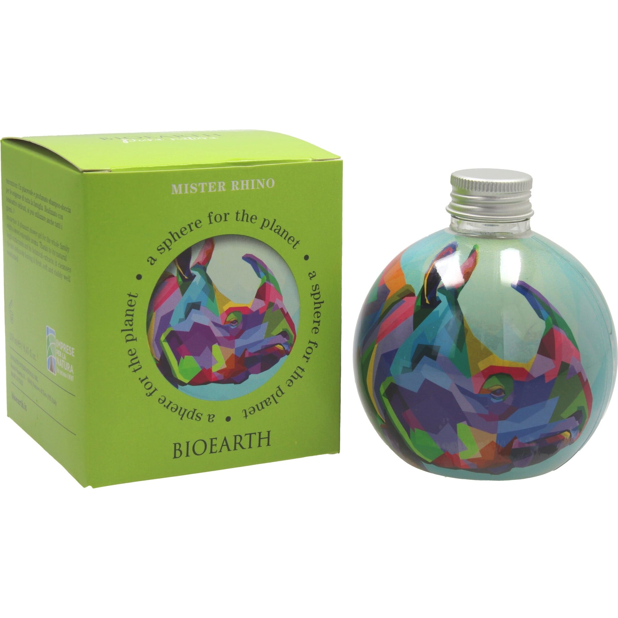 Sampon si gel de dus Mister Rhino, 250ml - A Sphere for the Planet Bioearth