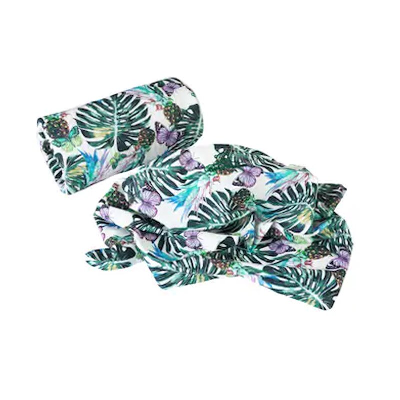 Set 2 piese manseta pentru alaptat si pled BabyMatex 060554, Multicolor