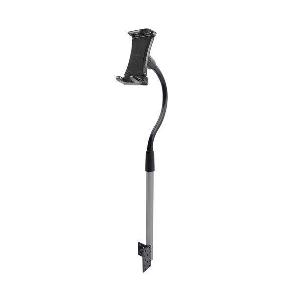 Suport auto universal pentru telefoane mobile si tablete, Macally Truck Seat Rail Car Mount, (negru)
