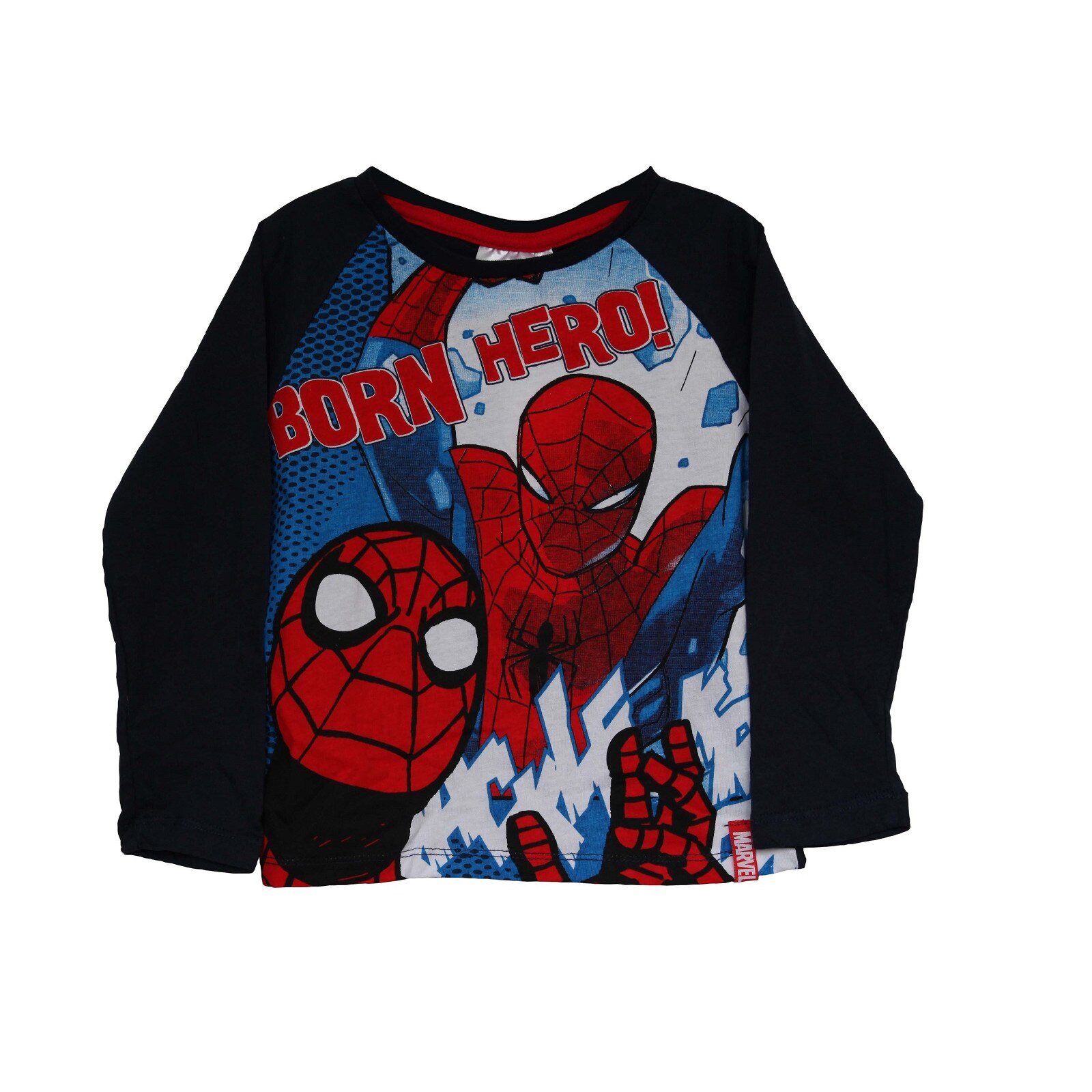 Bluza maneca lunga Spiderman Born Hero 9834, Navy