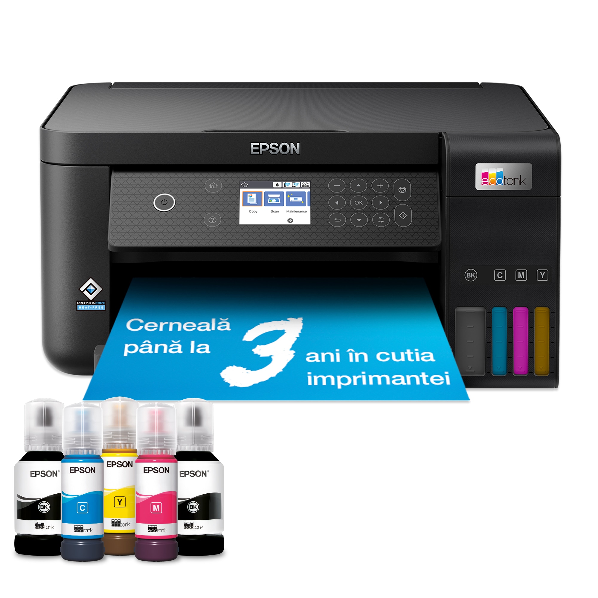 Multifunctional Inkjet color Epson L6260 EcoTank CISS, A4, Wireless