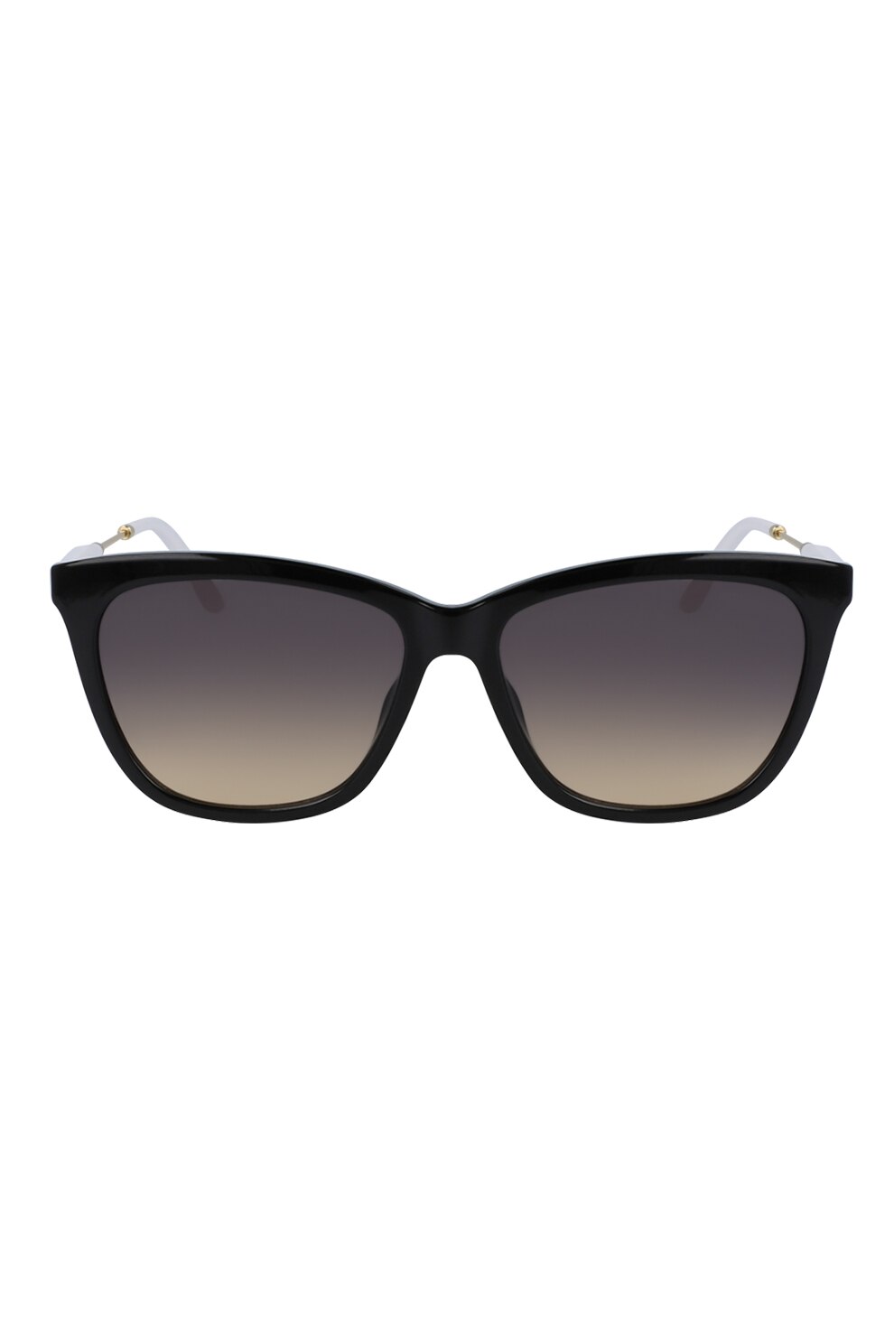 CALVIN KLEIN JEANS, Ochelari de soare cat-eye cu lentile in degrade, Alb/Auriu/Negru, 57-16-140 Standard