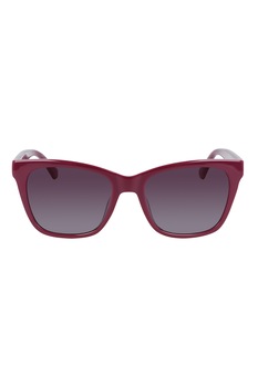 CALVIN KLEIN JEANS, Ochelari de soare cat-eye, Violet tyrian/Negru, 54-18-140 Standard CALVIN KLEIN JEANS, Ochelari de soare cat-eye, Violet tyrian/Negru, 54-18-140 Standard