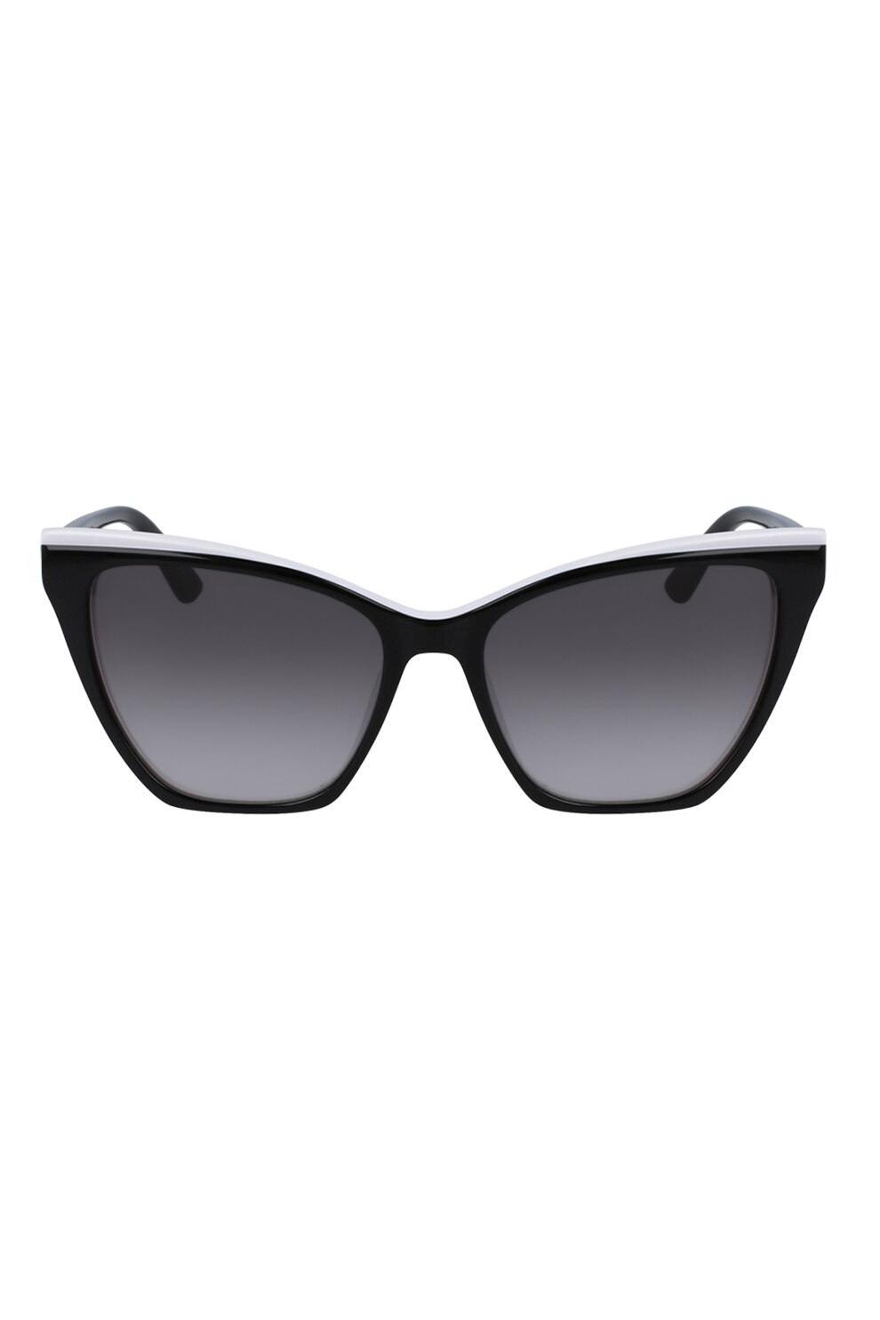 Karl Lagerfeld, Ochelari de soare cat-eye, Negru, 54-16-140 Standard