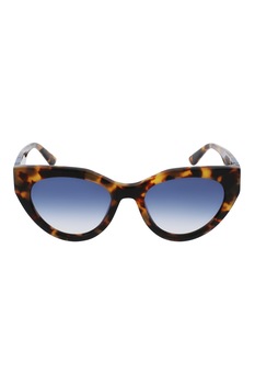 Karl Lagerfeld, Ochelari de soare cat-eye, Maro, 52-19-140 Standard Karl Lagerfeld, Ochelari de soare cat-eye, Maro, 52-19-140 Standard