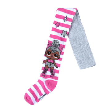 Dres LOL 98-104 cm Gri/Roz Dres LOL 98-104 cm Gri/Roz