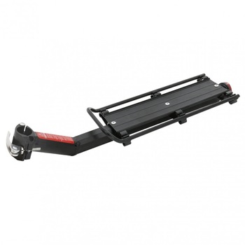 Portbagaj bicicleta, PROCART, aluminiu, model universal, cu stop reflectorizant rosu Portbagaj bicicleta, PROCART, aluminiu, model universal, cu stop reflectorizant rosu