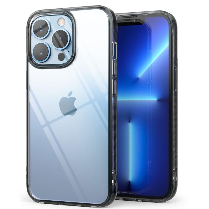Carcasa Ringke Fusion compatibila cu iPhone 13 Pro Smoke Black