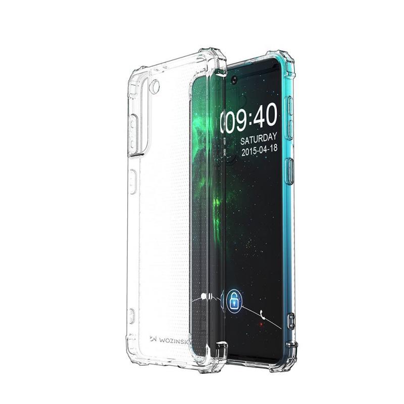 Carcasa rezistenta Wozinsky AntiShock compatibila cu Samsung Galaxy S21 FE, Transparenta