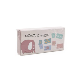 Puzzle clasic carton, cifre 1-10 Multicolor Puzzle clasic carton, cifre 1-10 Multicolor