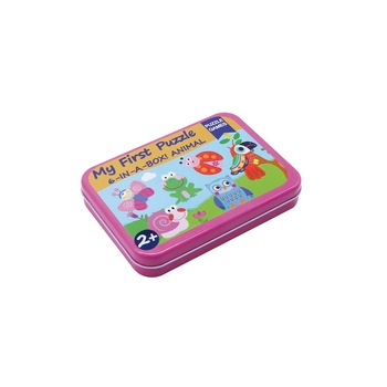 Cutie cu 6 puzzle-uri progresive, Animale Multicolor Cutie cu 6 puzzle-uri progresive, Animale Multicolor
