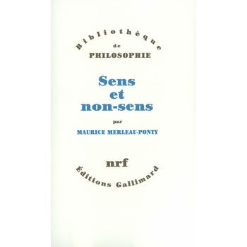 Sens et non-sens - Maurice Merleau-Ponty, ed 1996 Sens et non-sens - Maurice Merleau-Ponty, ed 1996