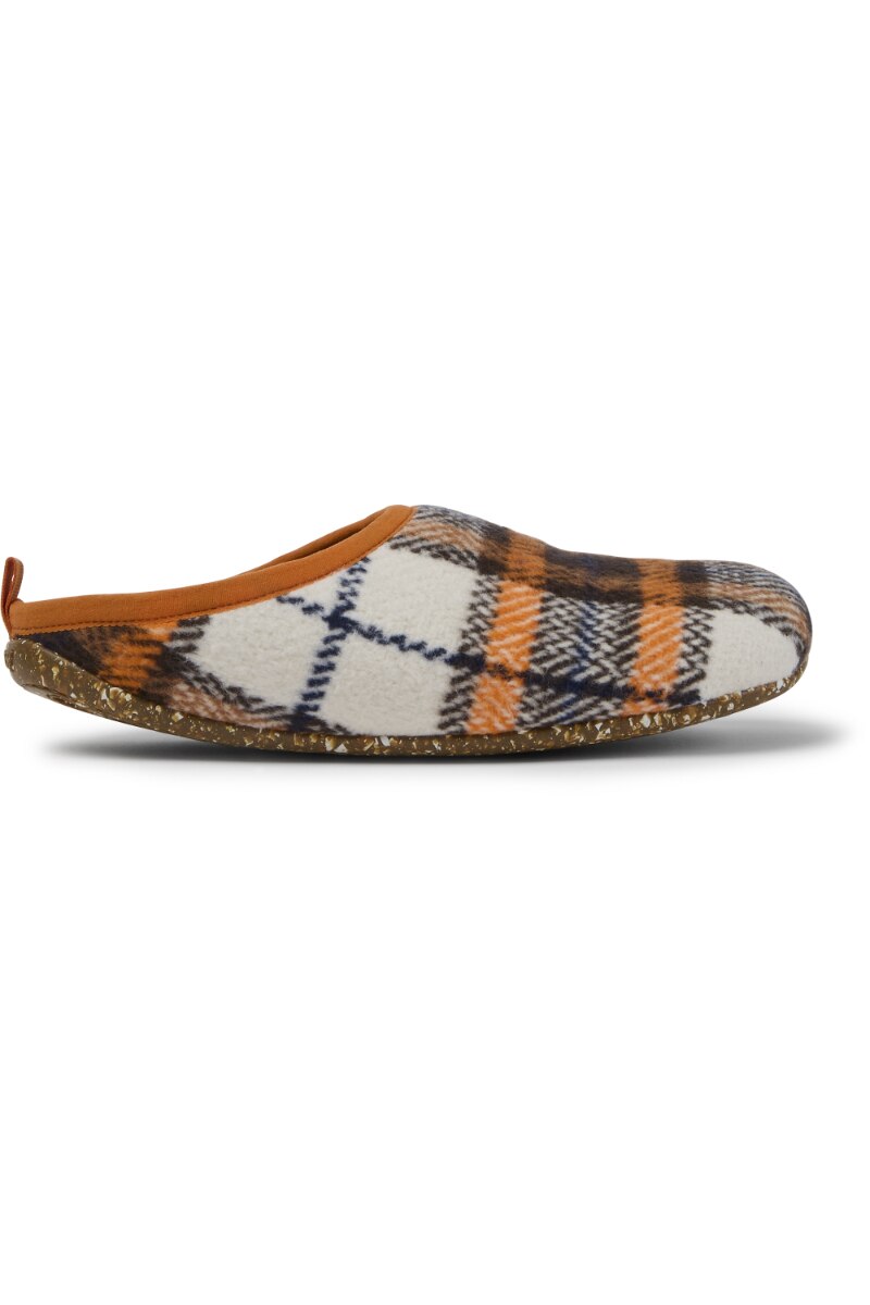 Papuci,Wabi, Camper, textil, bumbac, portocaliu-maro 43 EU