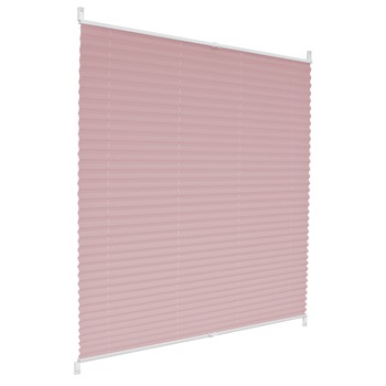 Jaluzele plisate, ECD Germany, 60 x 100 cm, poliester/aluminiu, roz, fara gaurire, instalare rapida, material de inalta calitate Jaluzele plisate, ECD Germany, 60 x 100 cm, poliester/aluminiu, roz, fara gaurire, instalare rapida, material de inalta calitate