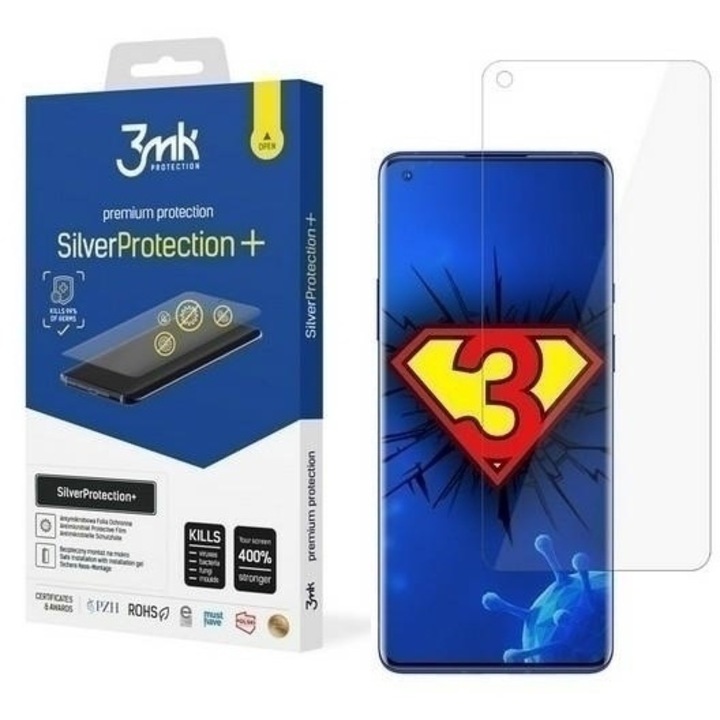 Протектор 3MK Silver Protect+, за OnePlus 8