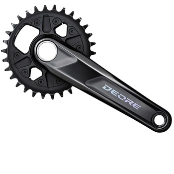 Angrenaj Pedalier SHIMANO 1x12 v DEORE 175 mm 30 T CL 52 mm Angrenaj Pedalier SHIMANO 1x12 v DEORE 175 mm 30 T CL 52 mm