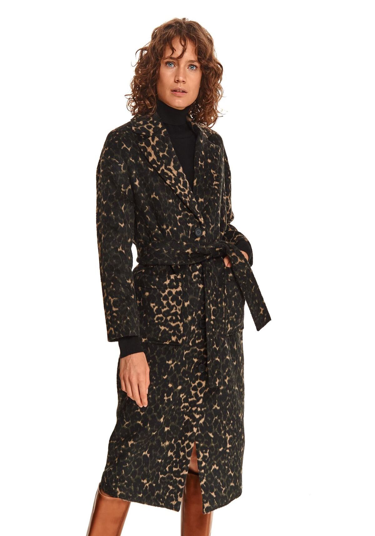 Palton femei, TOP SECRET, SPZ0594, Negru