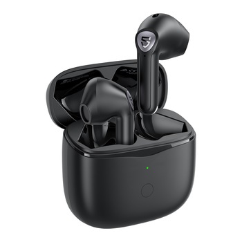 Casti Bluetooth Soundpeats True Air 3 Black by TANAT,Qualcomm 3040, Wireless, Voice Assistant, Bluetooth 5.2 No delay for GAMING,Touch control, Waterproof IPX5, Audio In-Ear, Handsfree, Fara fir, Compatibile Android & iOS Casti Bluetooth Soundpeats True Air 3 Black by TANAT,Qualcomm 3040, Wireless, Voice Assistant, Bluetooth 5.2 No delay for GAMING,Touch control, Waterproof IPX5, Audio In-Ear, Handsfree, Fara fir, Compatibile Android & iOS