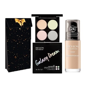 Pachet Promo Revlon - Fond de ten Colorstay Nude si Paleta Iluminatoare Photoready Galaxy Pachet Promo Revlon - Fond de ten Colorstay Nude si Paleta Iluminatoare Photoready Galaxy