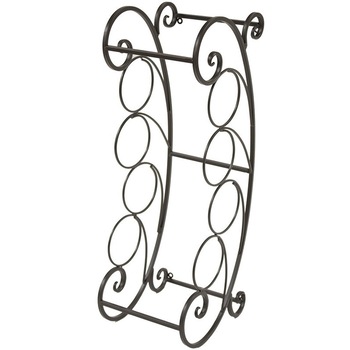 Suport metalic pentru sticle vin, 63x20x34 cm Suport metalic pentru sticle vin, 63x20x34 cm