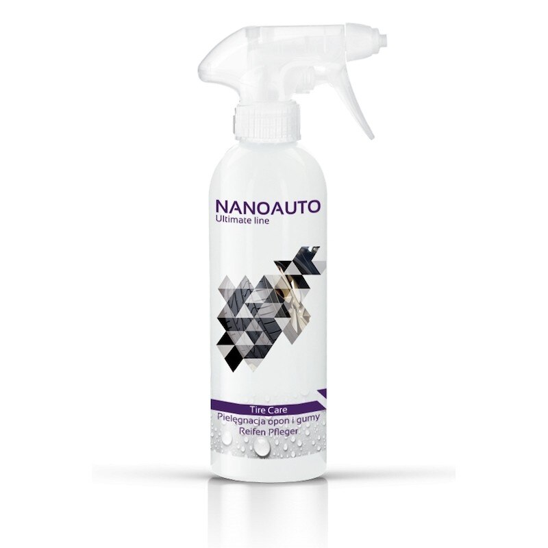Solutie nano curatare, polisare si intretinere anvelope 750 ml, Nanoauto