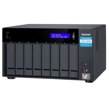 Server de fisiere Qnap TVS-872N-I3-8G, 8 GB, 32 GB, 3,1 GHz, Negru Server de fisiere Qnap TVS-872N-I3-8G, 8 GB, 32 GB, 3,1 GHz, Negru