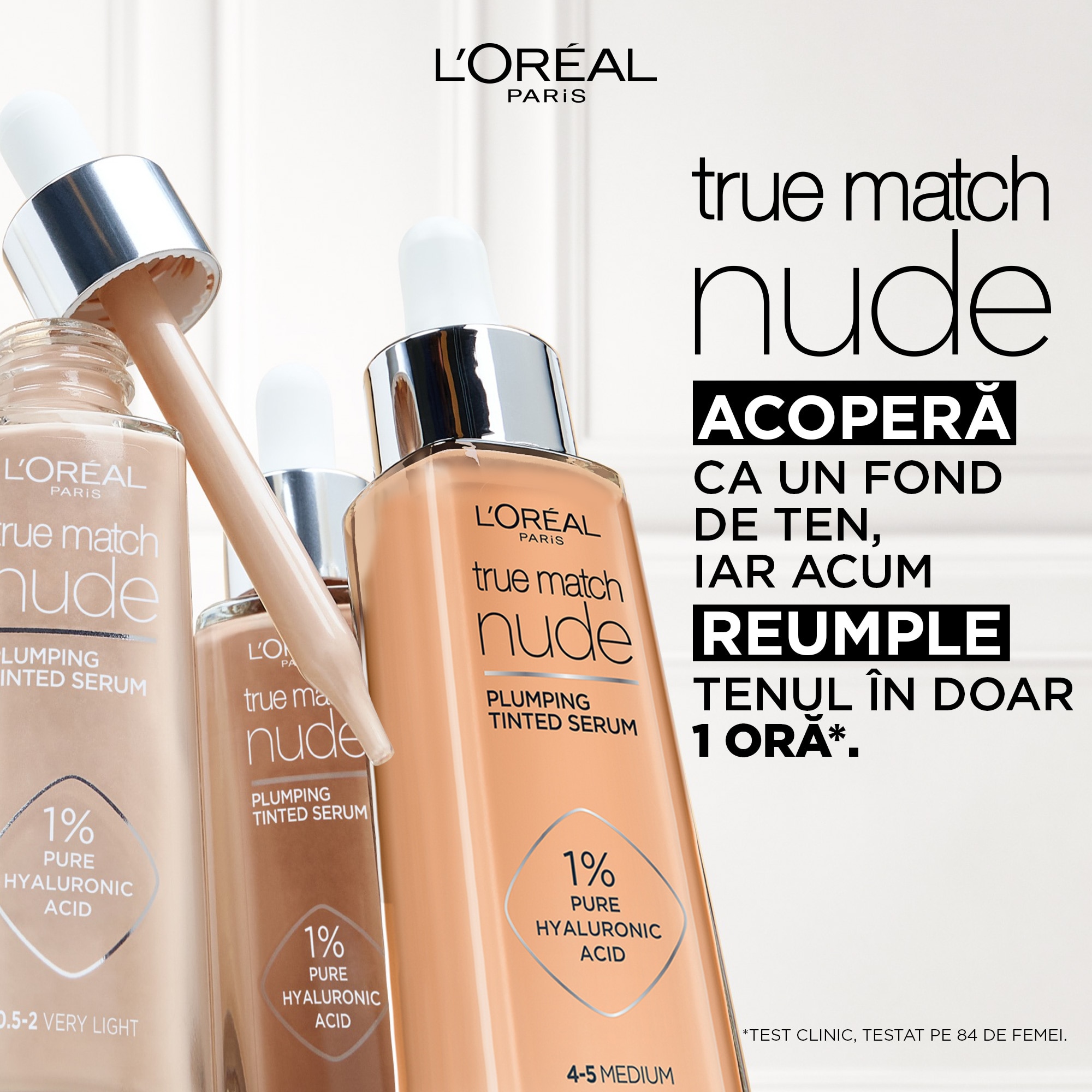 Buy L'Oréal Paris True Match Nude Plumping Tinted Serum 0,5-2