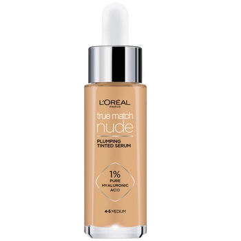 Serum redensificator infuzat cu pigmenti L'Oreal Paris True Match Nude 4-5 Medium, 30 ml Serum redensificator infuzat cu pigmenti L'Oreal Paris True Match Nude 4-5 Medium, 30 ml