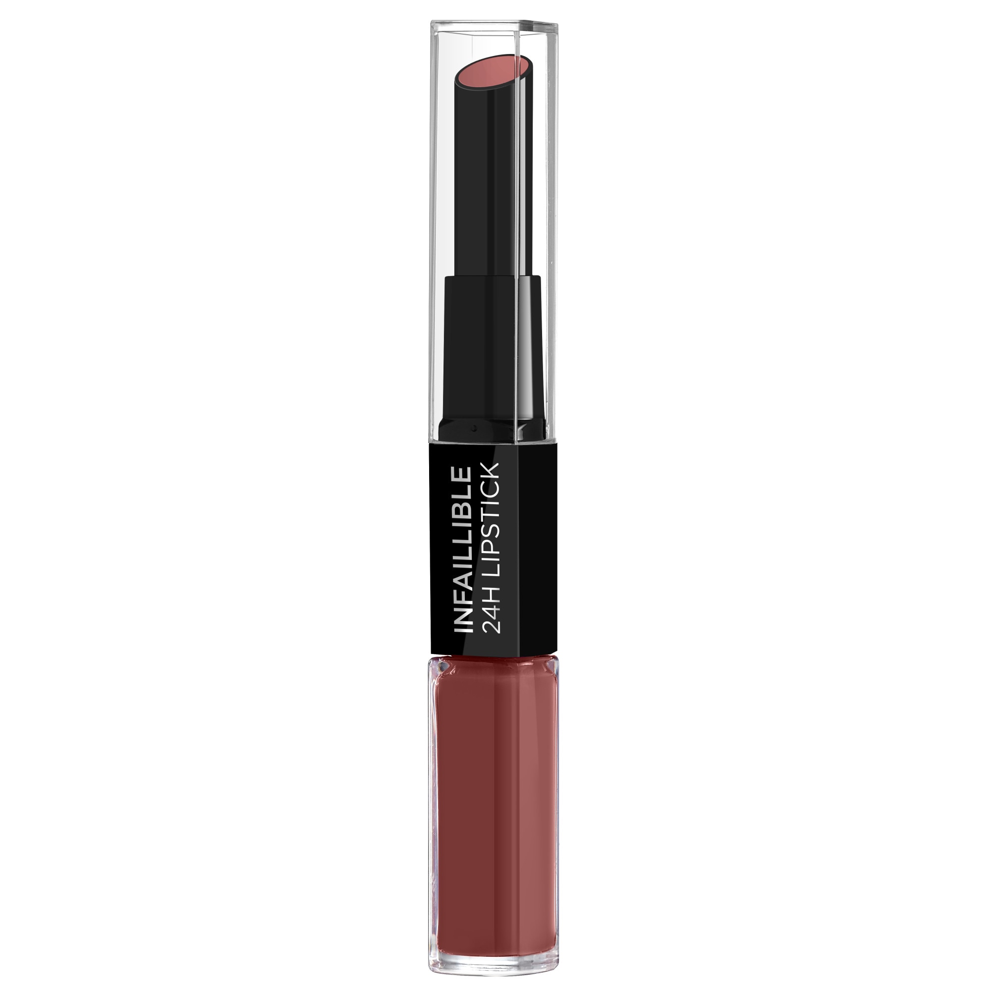 Ruj lichid rezistent la transfer L'Oréal Paris Infaillible Long Lasting Parisian Nudes 802 Forever Française, 5.6 ml