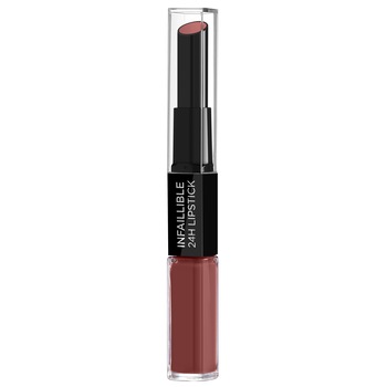 Ruj lichid rezistent la transfer L'Oréal Paris Infaillible Long Lasting Parisian Nudes 802 Forever Française, 5.6 ml Ruj lichid rezistent la transfer L'Oréal Paris Infaillible Long Lasting Parisian Nudes 802 Forever Française, 5.6 ml