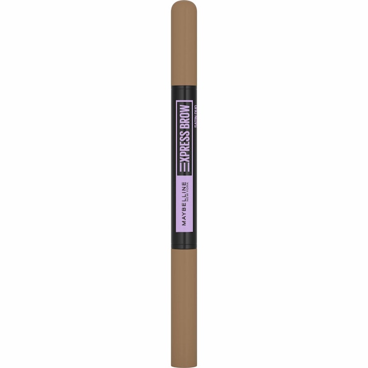 Creion pentru sprancene Maybelline New York Express Brow Satin Duo 01 Dark Blond, 2 g