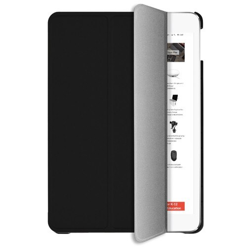 Carcasa si suport din poliuretan pentru iPad 7 (2019), iPad 8 (2020), Macally Stand Case , negru