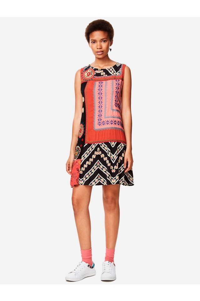 Rochie Desigual Creta, Multicolor, XL