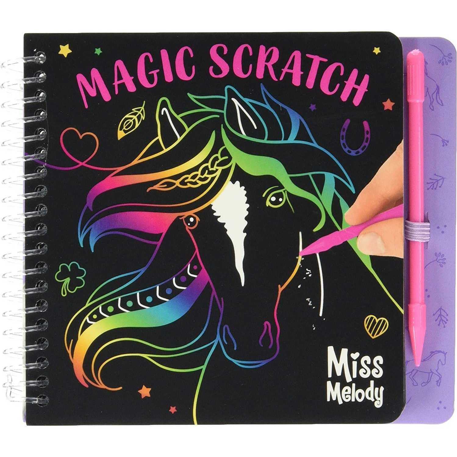 Carte Mini Magic Scratch Miss Melody, Depesche