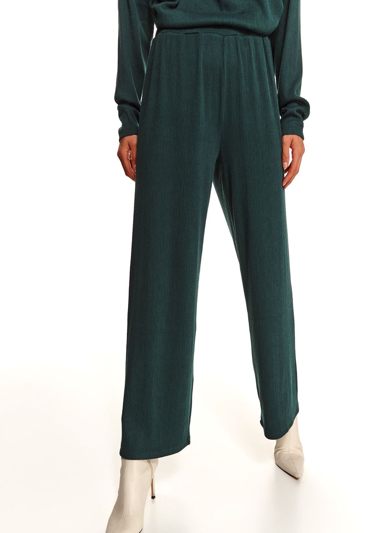 Pantaloni femei, TOP SECRET, SSP3869, Verde