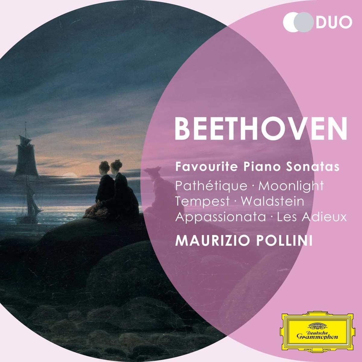 Maurizio Pollini - Beethoven: Favourite Piano Sonatas - CD