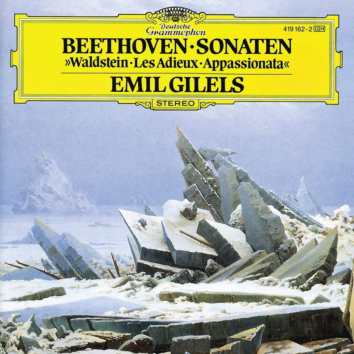 Ludwig Van BeethovenEmil Gilels - Beethoven: Sonatas, Waldstein, Les Adieux & Appassionata - CD