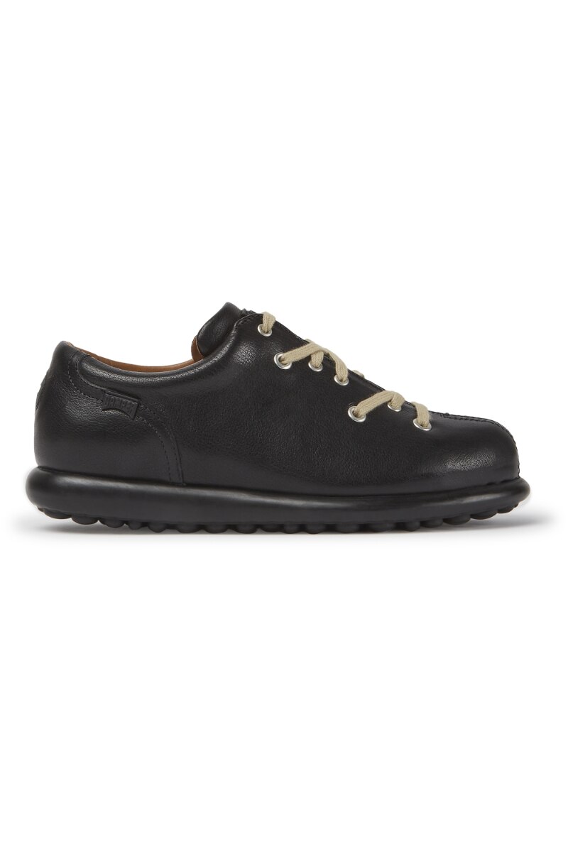Pantofi dama Twins, Camper, Piele naturala, Negru, Negru