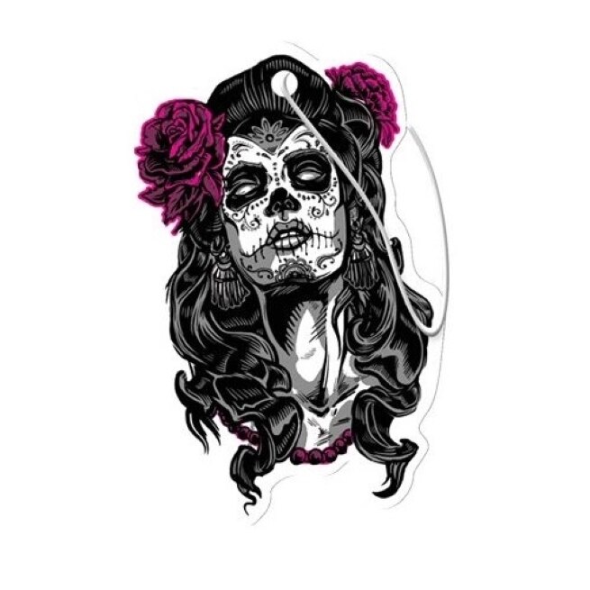 Odorizant Auto Aroma dia de Los Muertos Pink Diamond Girl