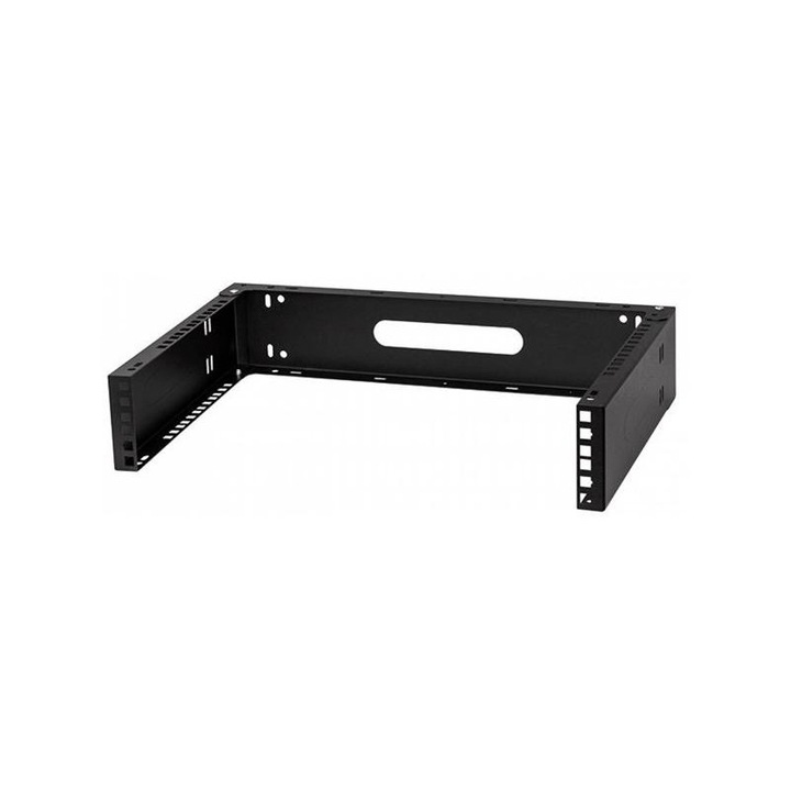 Stalflex wrh19-2u-330b 19" 2u 330mm mély fekete fali rack keret