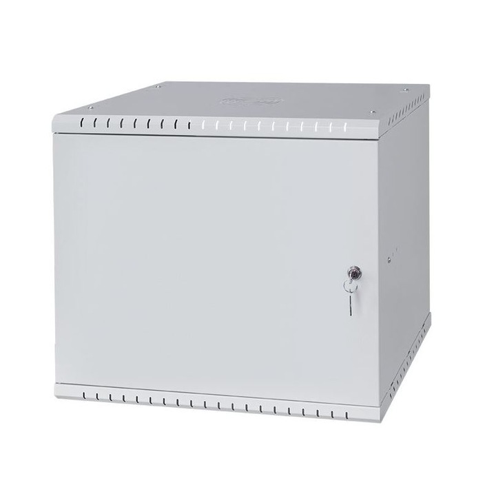 Stalflex 9U fali rack szekrény 19" 450mm szürke (RC19-9U-450MG) (RC19-9U-450MG)