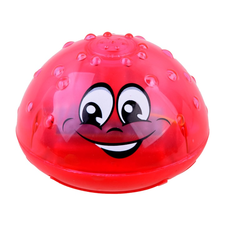 Mini gyermek szökőkút piros színben - fürdőjáték