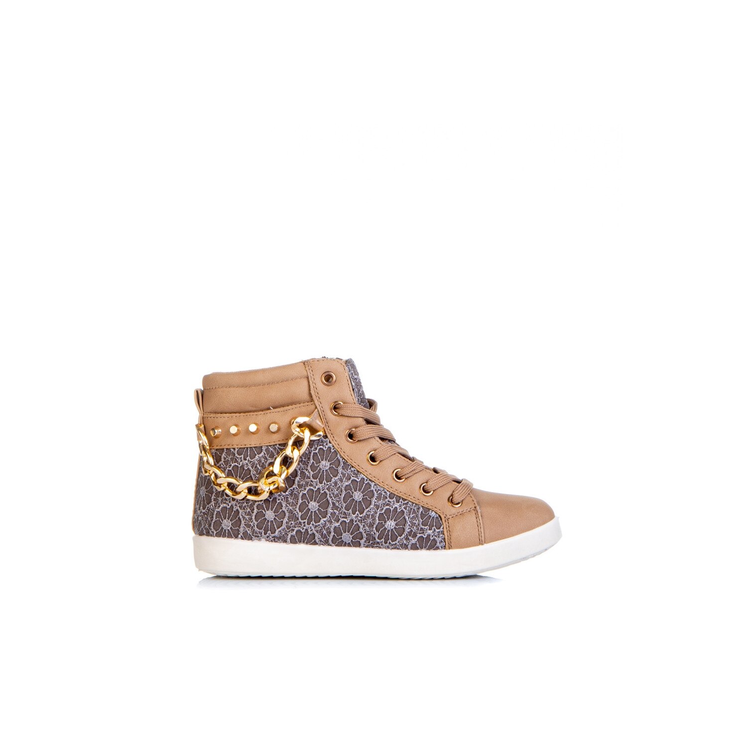 Pantofi sport dama Stara 1, Bej/Gri