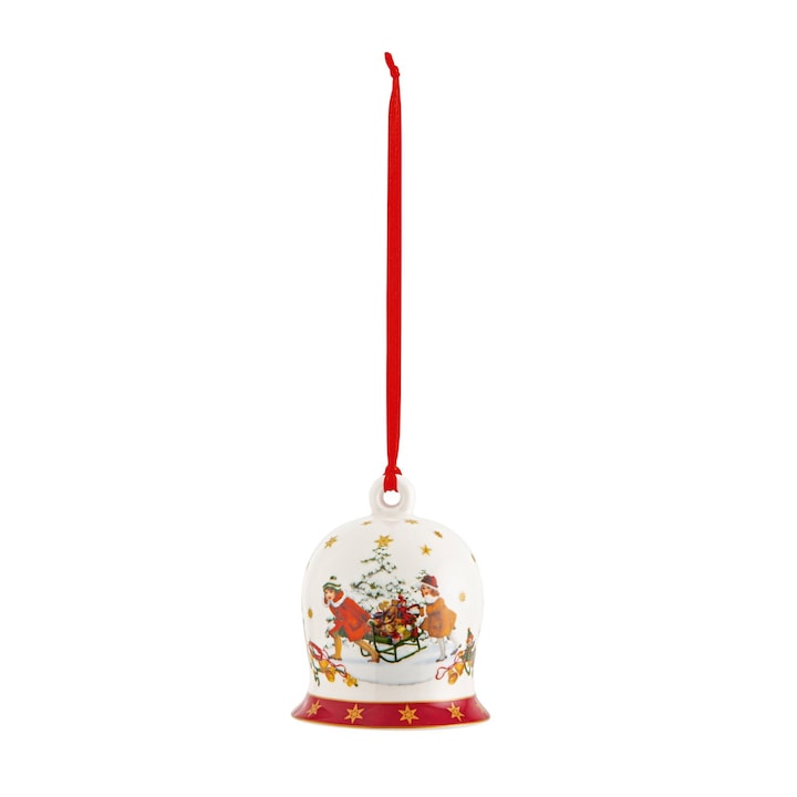 Decoratiune brad Villeroy & Boch Annual Christmas Edition Bell 2021 6cm